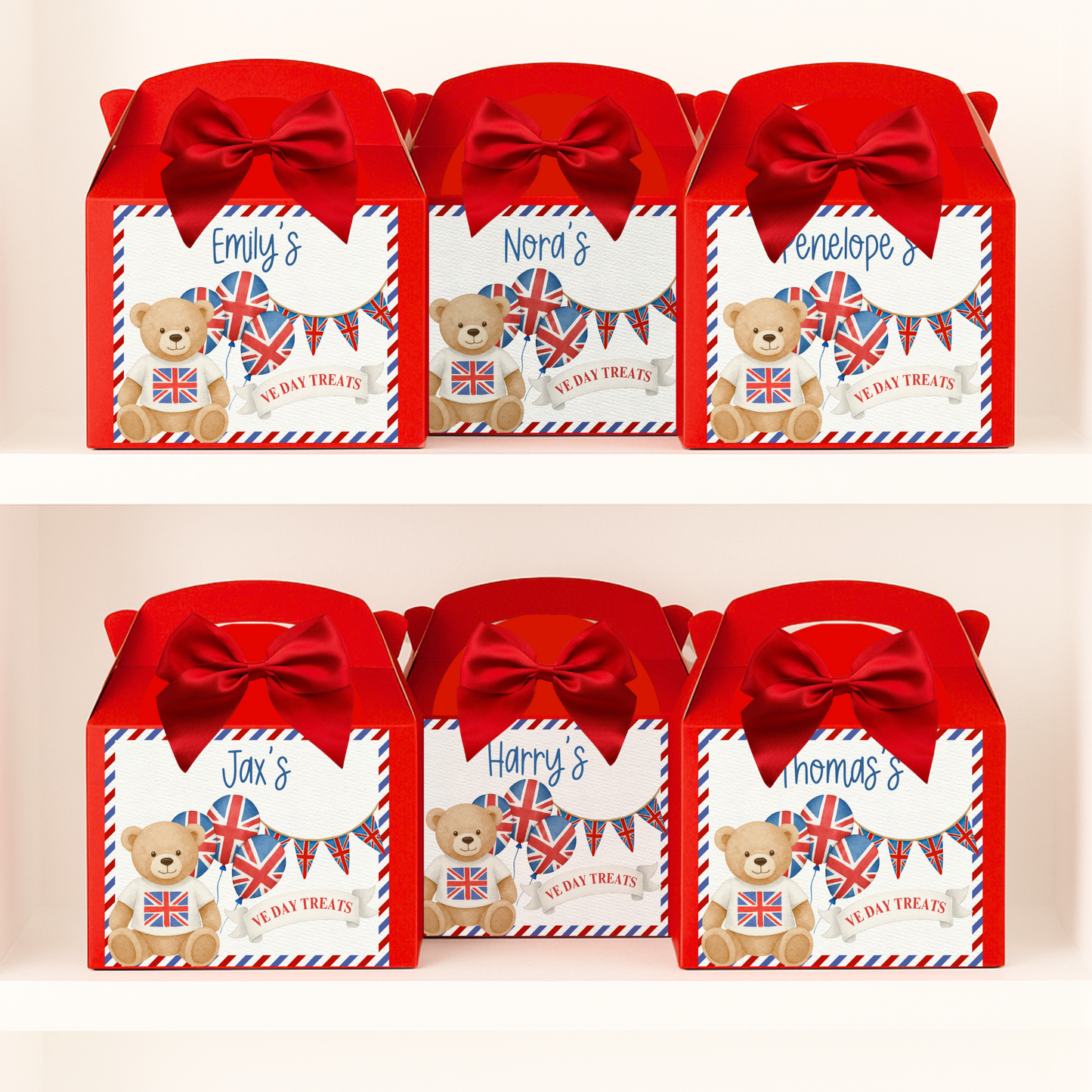 VE Day Treat Boxes