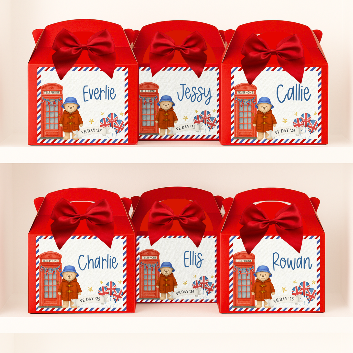 VE Day Treat Boxes