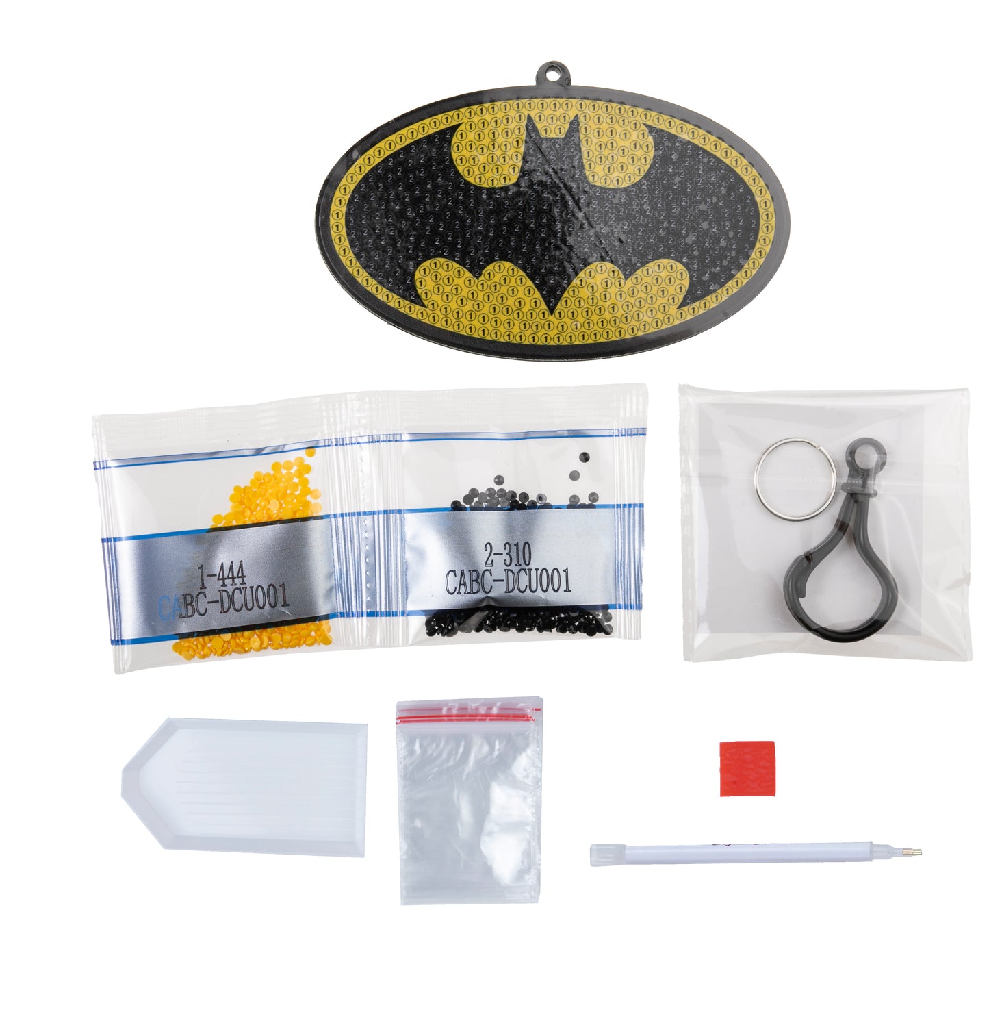 Batman Crystal Art Bag Charm