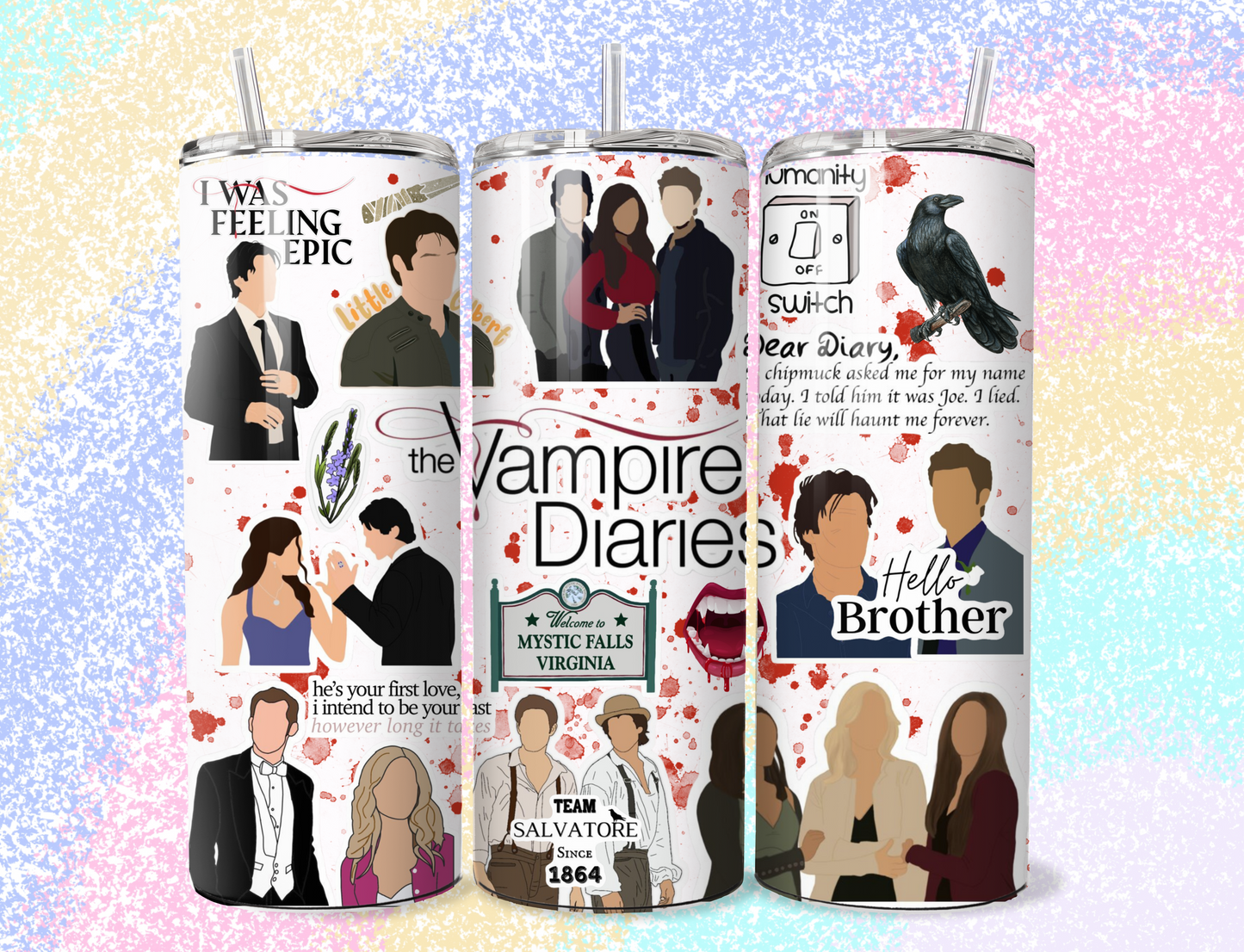 Vampire Diaries Tumbler