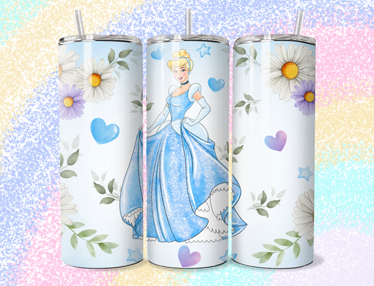 Cinderella Princess Tumbler