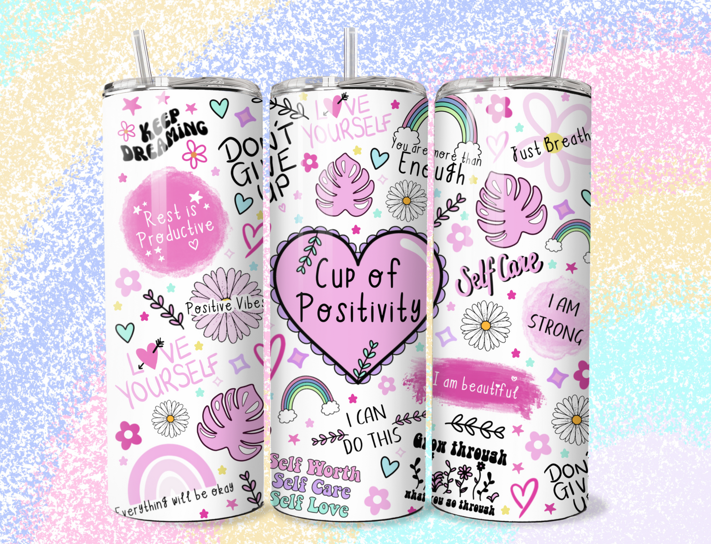 Cup of Positivity Tumbler