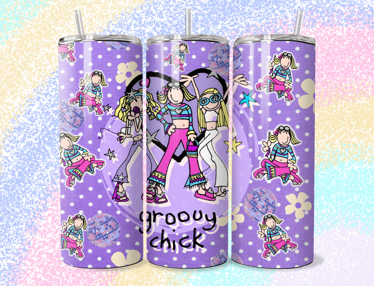 Groovy Chick Tumbler