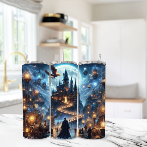 Hogwarts Themed Tumbler