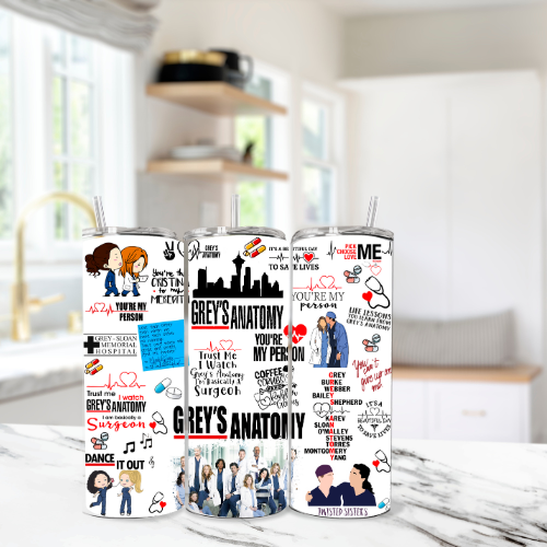 Greys Anatomy Tumbler