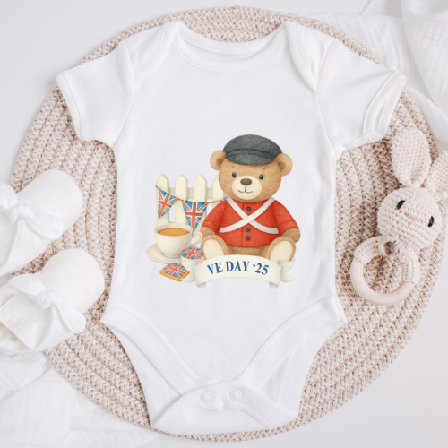 VE Day Union Bear Guard Bodysuit