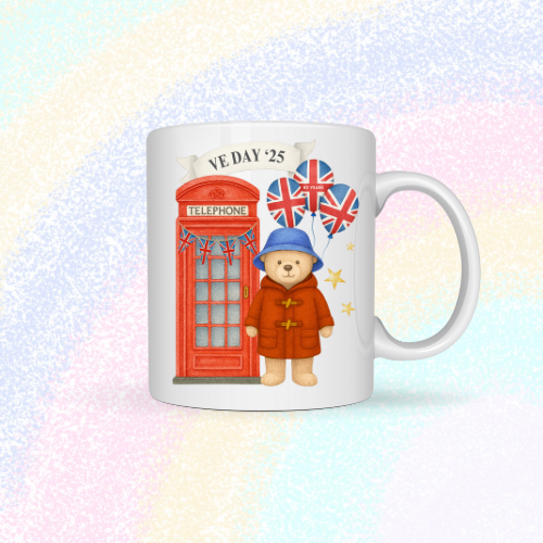 London Bear VE Day Mug