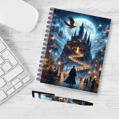 Wizard Inspired Notebook & Pen Bundle