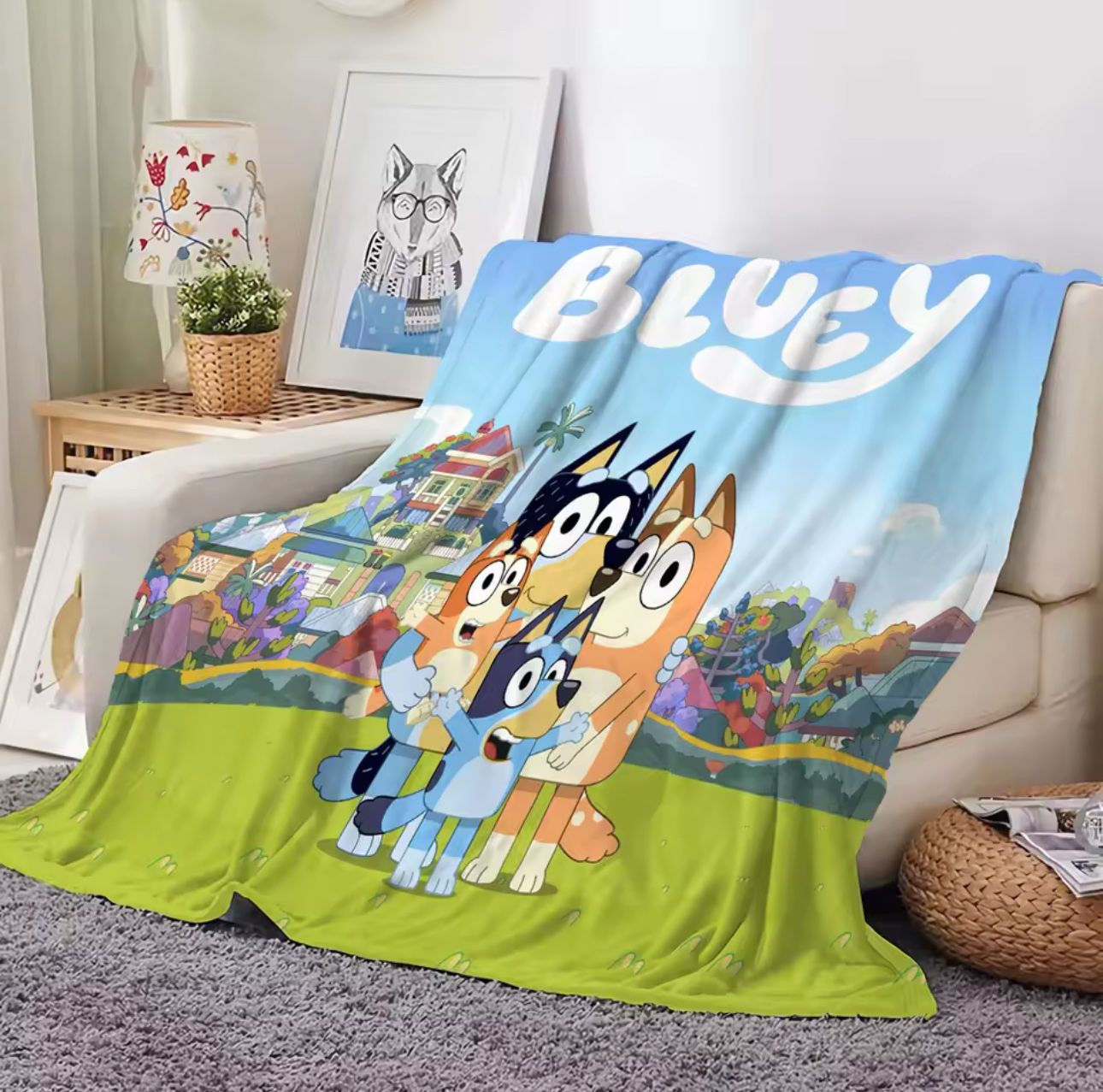 Bluey Blanket