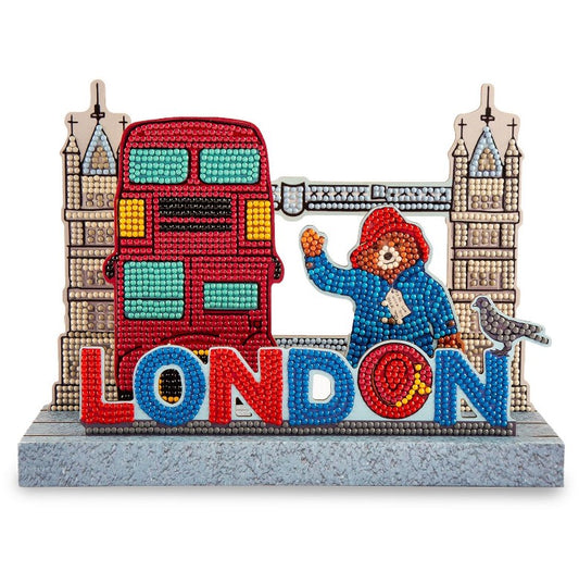 Paddington Bear 3D Crystal Art Scene