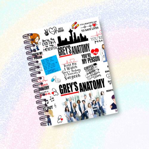 Greys Anatomy Notebook