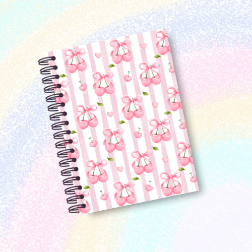 Cherry Bow Notebook