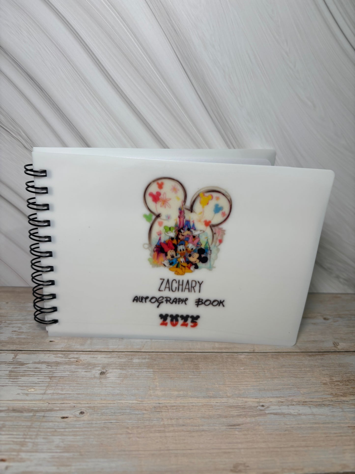 Custom Autograph Book